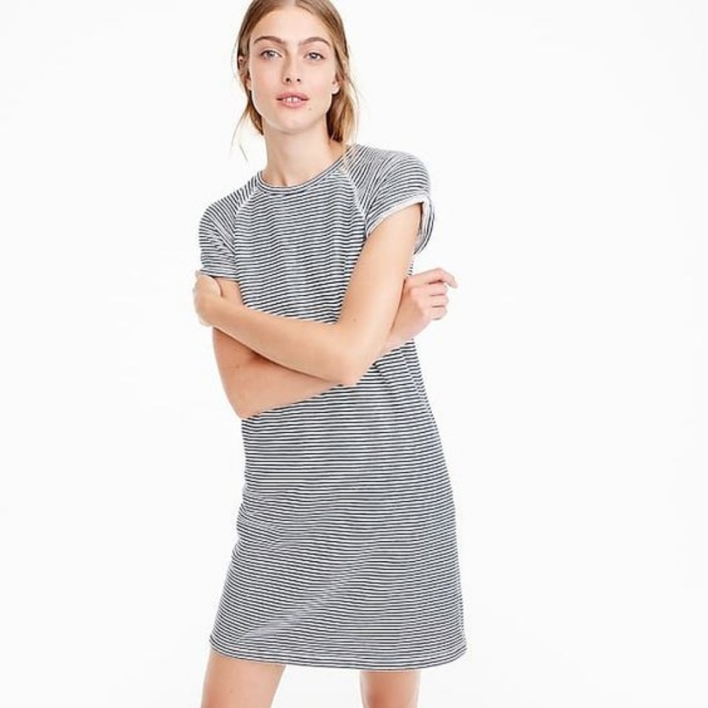 J. CREW New without Tags Women's Striped Cozy Beach Dress (S)